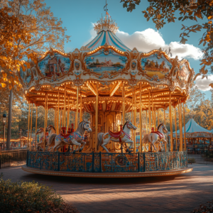 Golden Carousel Dreams